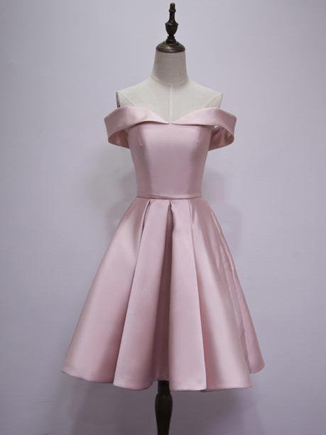 Homecoming Dress Cheap Pearl Pink Short Prom Dress Party Dress JK170 ...