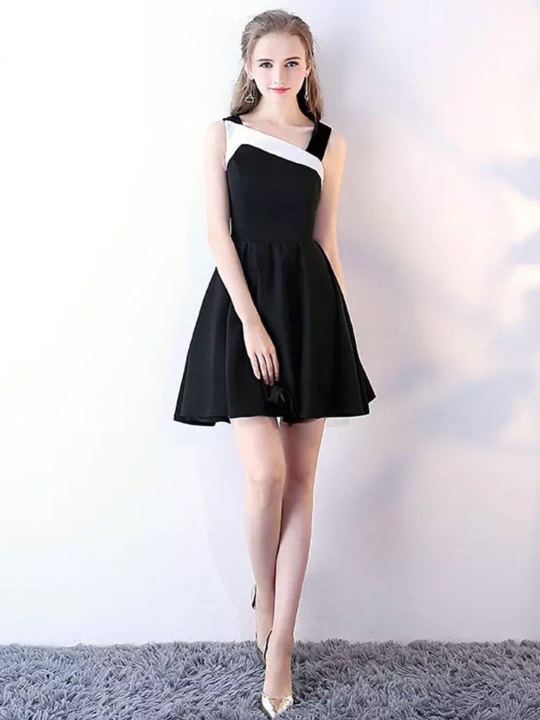 Black Homecoming Dresses Aline Cheap Short Prom Dress Simple Party Dress JK590|Annapromdress ...