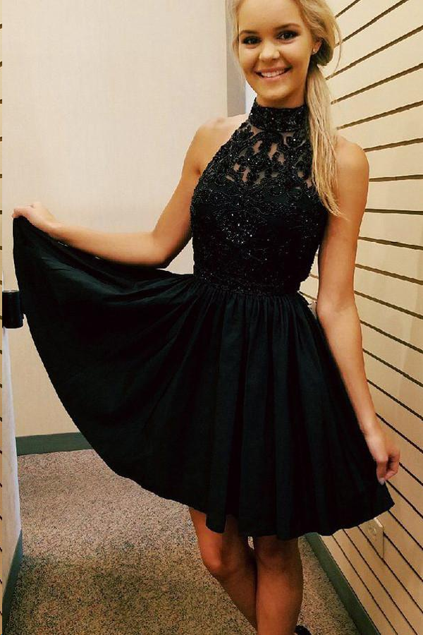 little black dress sequin