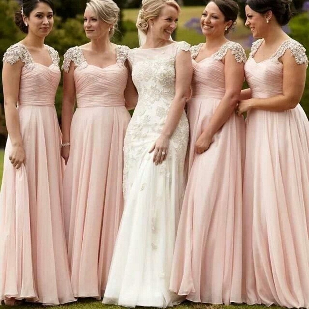 pearl bridesmaid dresses