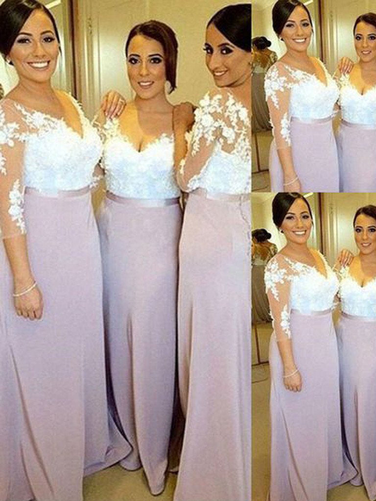 3 quarter length wedding dresses