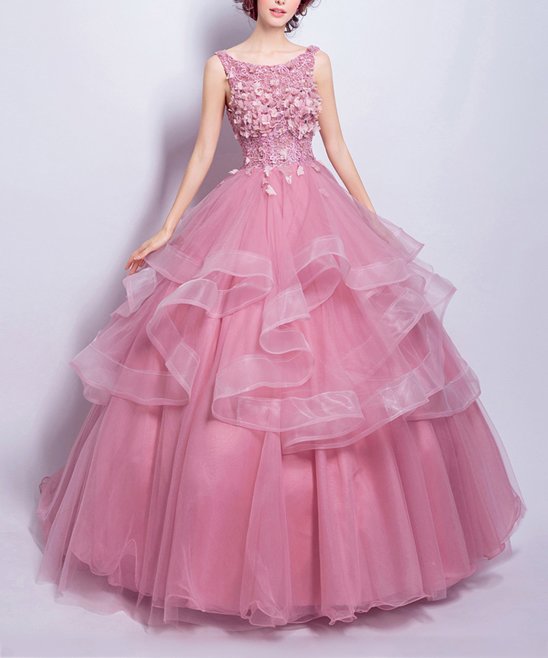 Beautiful Prom Dress Scoop Floor-length Lace Long Prom Dress/Evening D ...