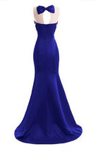 Sexy Prom Dresses Scoop Royal Blue Short Train Long Prom Dress/Evening ...