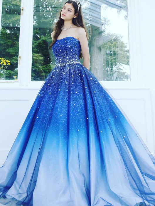 Beautiful Prom Dresses Sweetheart Sweep/Brush Train Ball ...