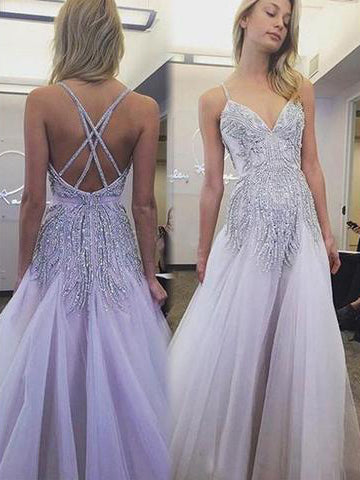 lavender long prom dresses