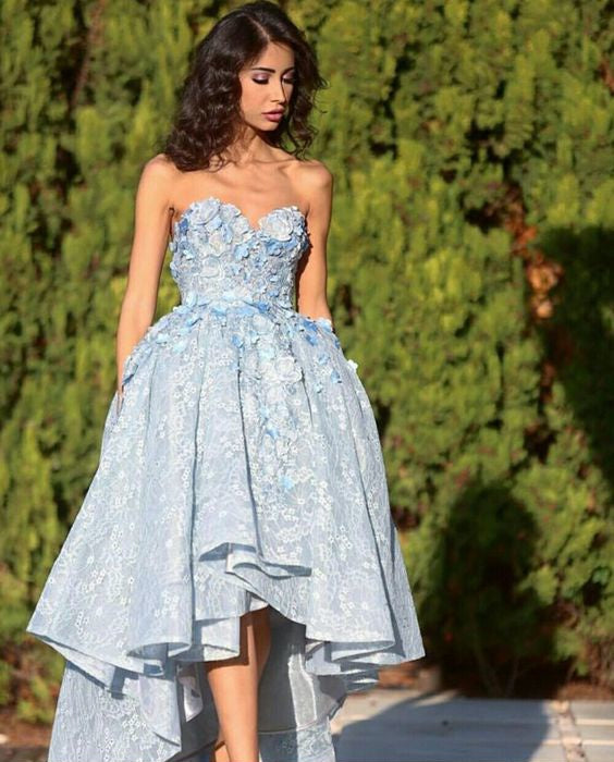 Homecoming Dress Ball Gown Lace Short Prom Dress Party Dress JKS006 ...