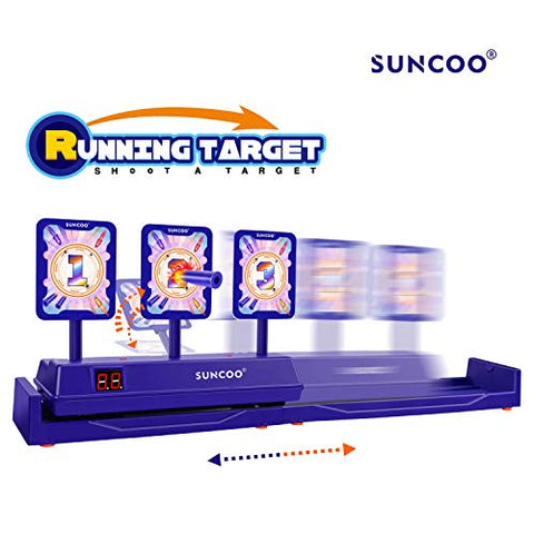 electronic scoring target for nerf