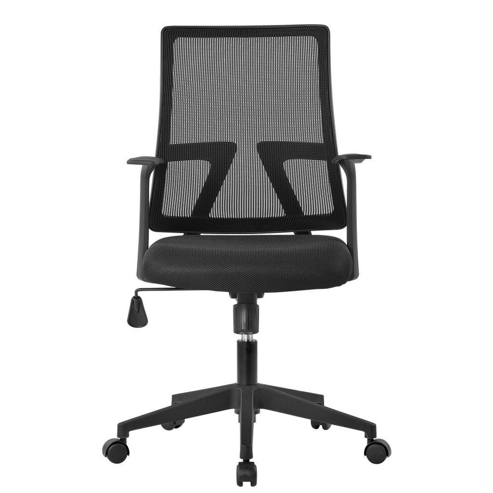 Langria Office Chair Mesh Desk Chairs With Adjustable Armrests