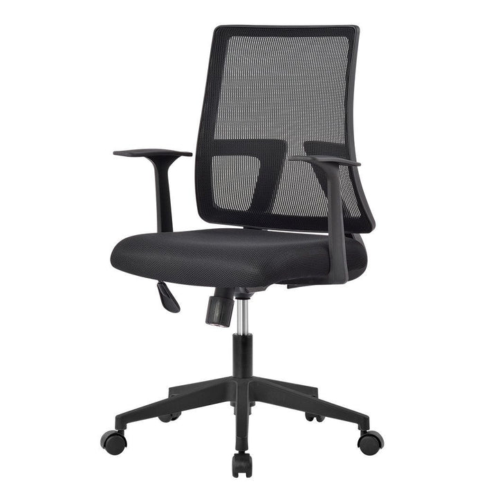 Langria Office Chair Mesh Desk Chairs With Adjustable Armrests