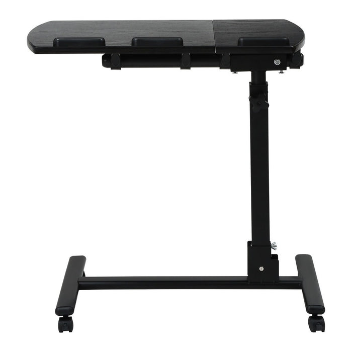 Langria Laptop Rolling Cart Table Height Adjustable Mobile Laptop Desk
