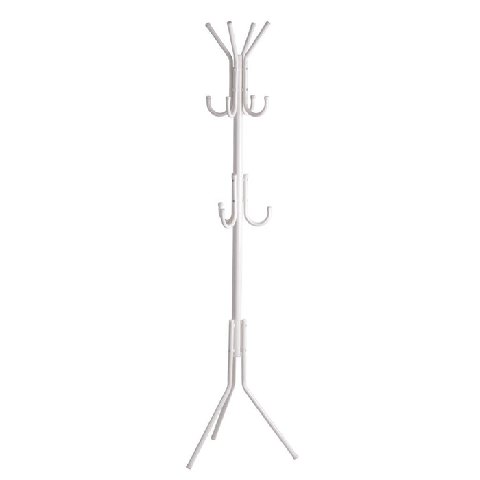 white coat tree stand