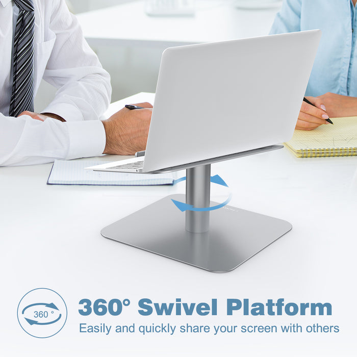 Swivel Laptop Stand 10 To 17 Universal Compatibility 360