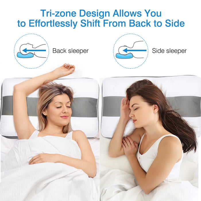 what kind of pillow for back sleeper