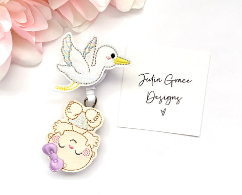 Labor Delivery Badge Reel, Badge Reel Topper, L&D Badge Reel, Retracta –  Julia Grace Designs