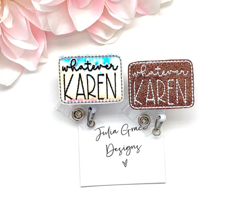 What a Week Badge Reel, Badge Topper, or Lanyard // Brooch Pin, Fridge –  Julia Grace Designs