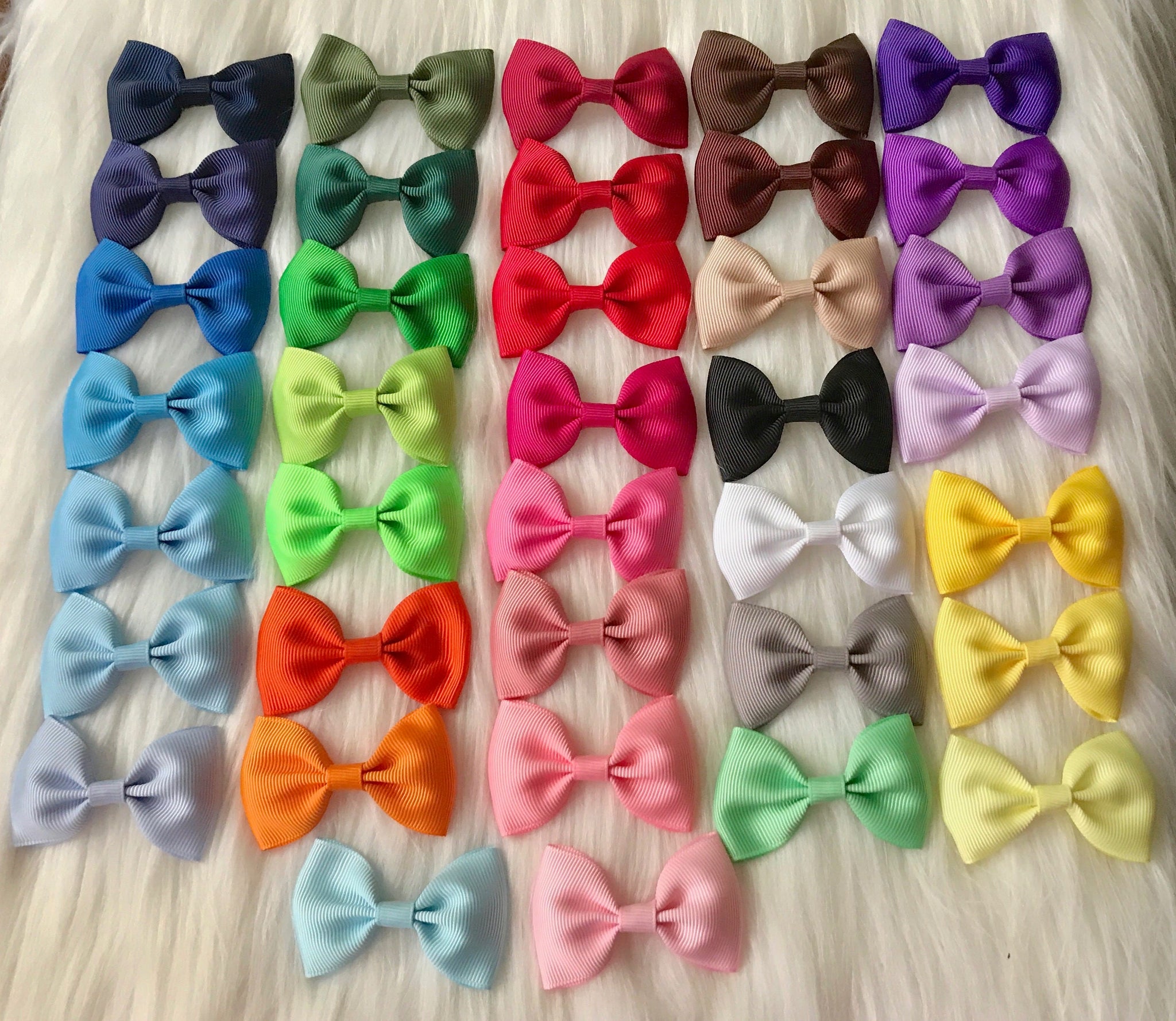 baby hair bows and clips