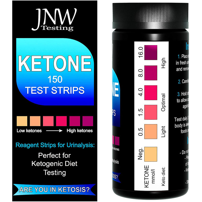 Ketone Test Strips Jnw Direct 150 Urinalysis Keto Test Strips Best Ketone Test 4519