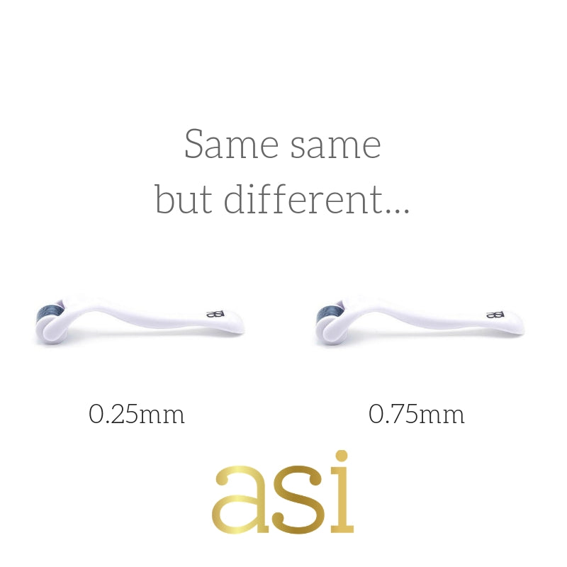 EXPLAINED: The difference between 0.25mm & 0.75mm Dermal Roller ...