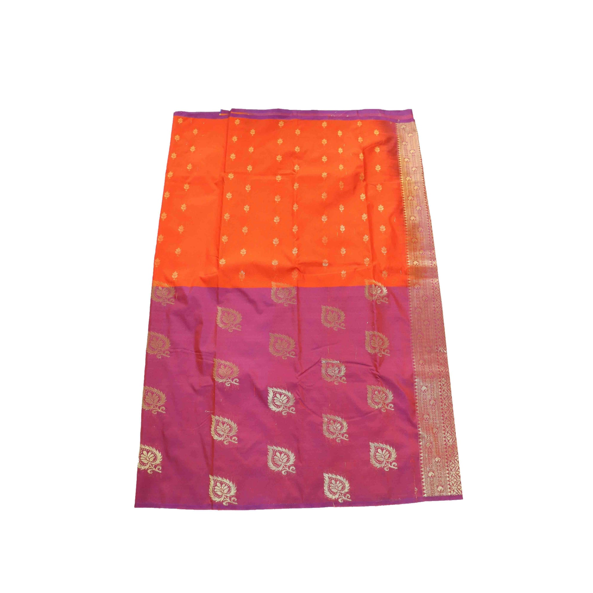 Arars Women S Banarasi Silk Saree Kanchipuram Pattu Style Half N Half Arars In