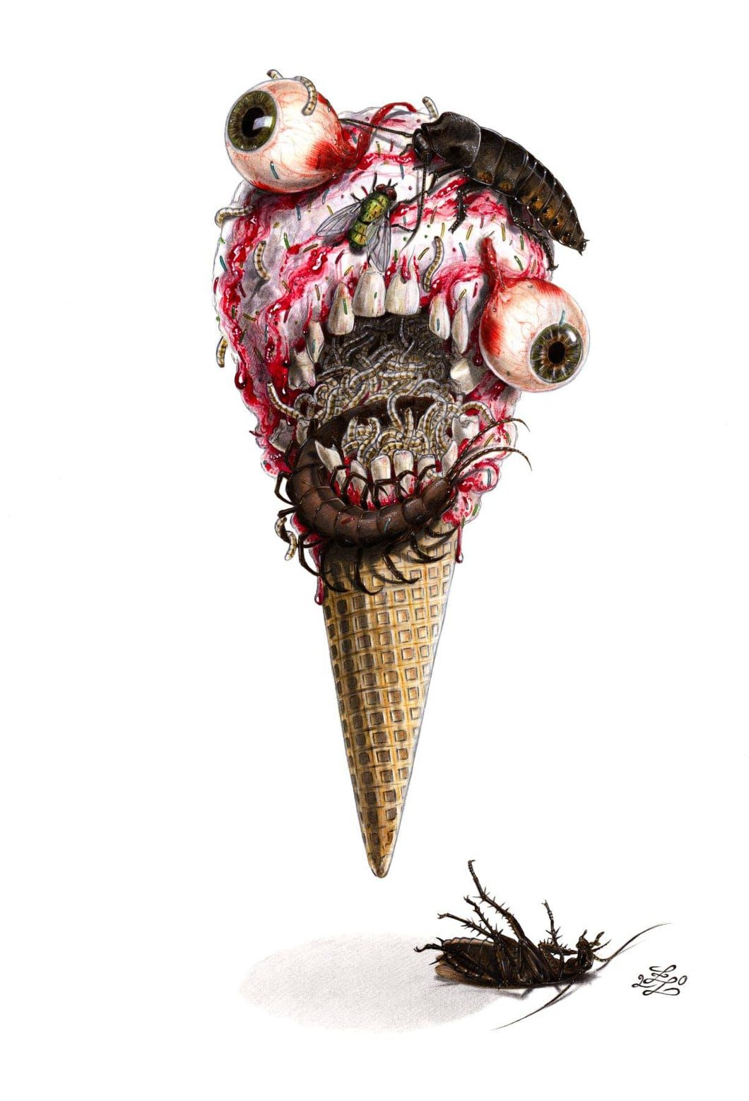 Ice Cream Man 23 Zoe Lacchei Exclusive Amorphous Ink Comics