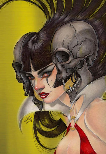 Vampirella Dracula Unholy #6 Zoe Lacchei GOLD Metal - Limited to 25