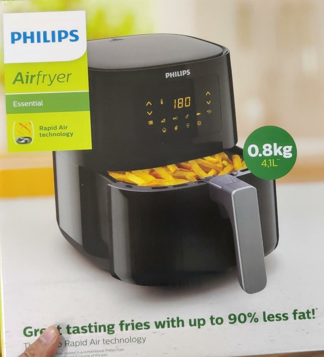 Philips Essential 6.2L Rapid Air Technology Airfryer XL, Cookers & Fryers, Kitchen Appliances, Appliances, Household