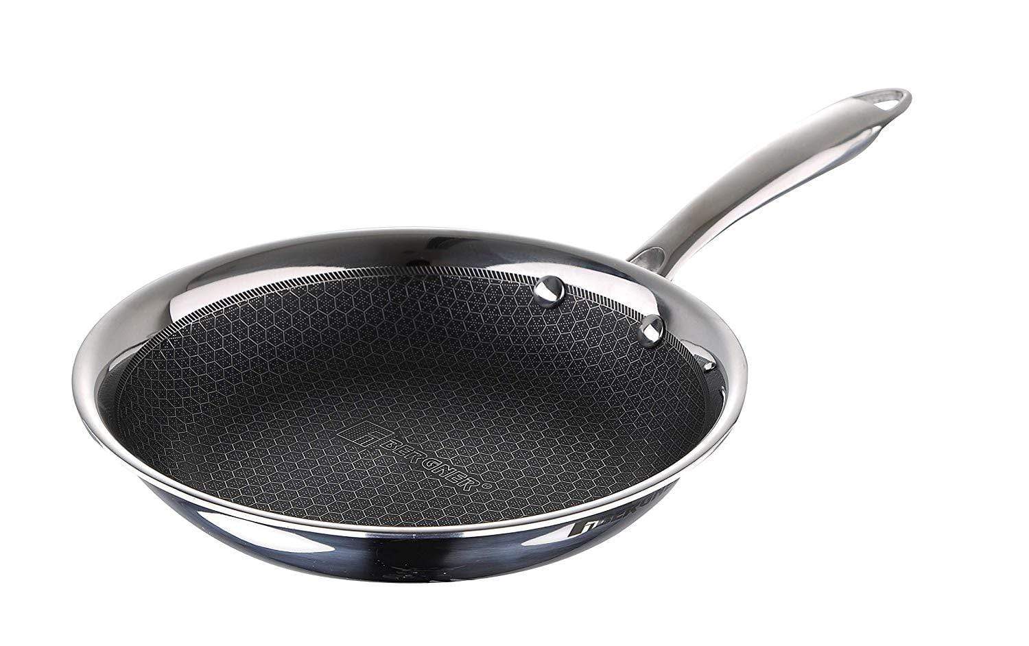 Bergner Hitech Triply Stainless Steel Non Stick Roti Tawa, 28 cm- Free  Shipping