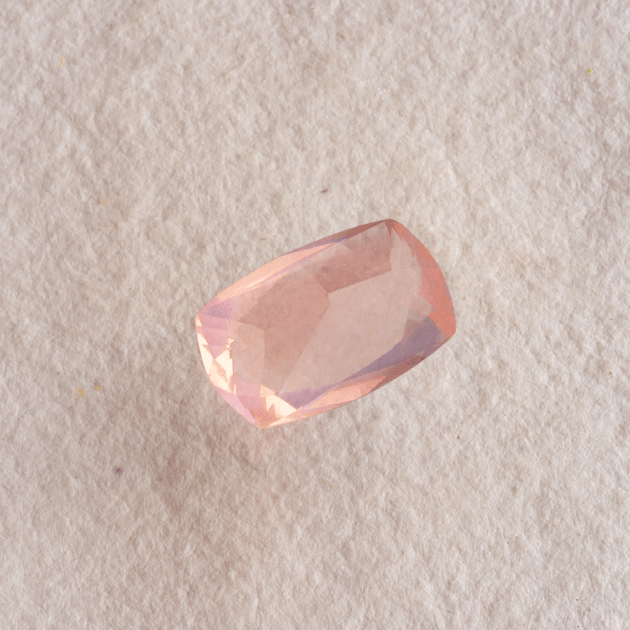 clear pink stone