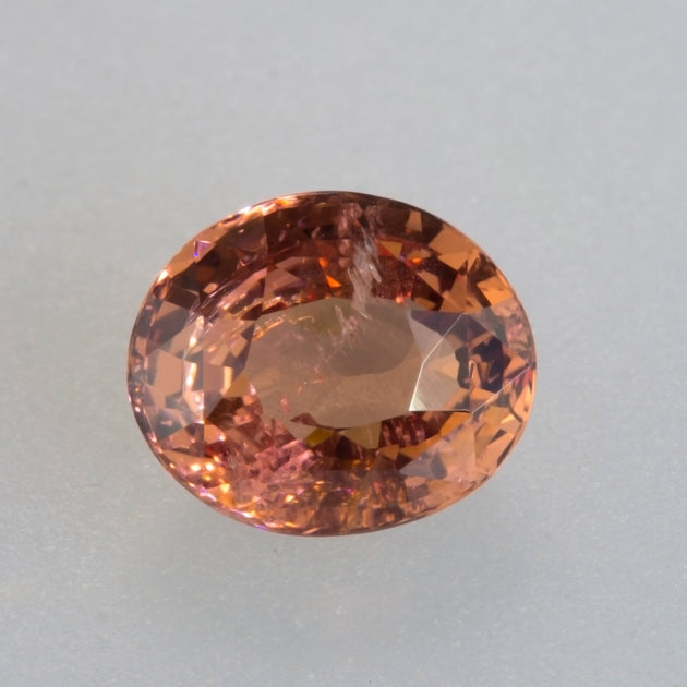 Unheated 2 42ct Oval Cut Orange Sapphire Lawson Gems Rough And Cut Gemstones