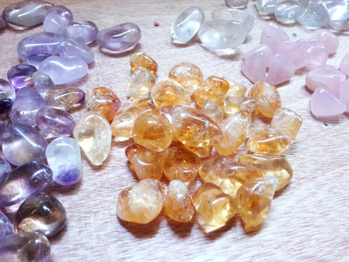 Tumbled gemstones