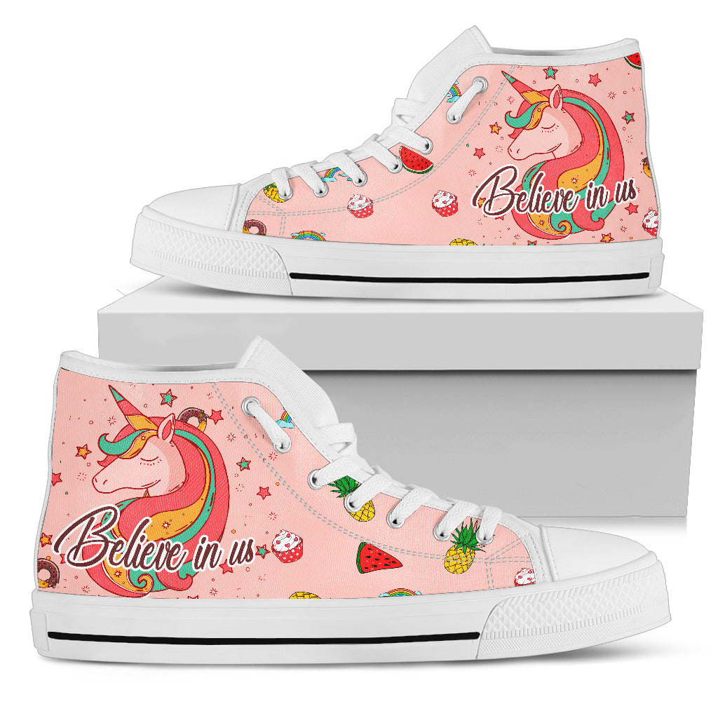 rainbow unicorn shoes
