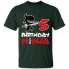 Birthday Ninja 5 T-shirt