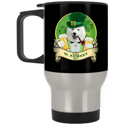 Nice Samoyed Mug - Happy St Patrick's Day, is a cool gift for you