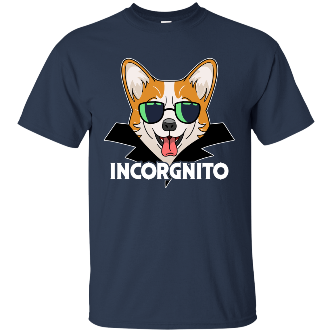 Nice Corgi Black T Shirt - Incorgnito, is cool gift for your friends ...
