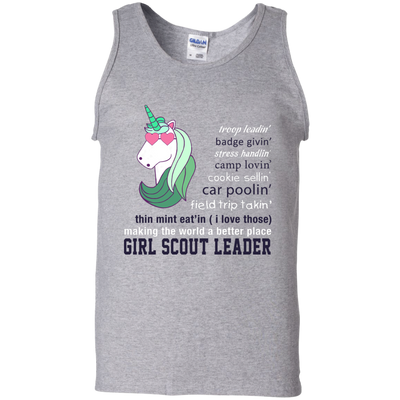 Leader Making The World A Better Place Girl Scouts T Shirt - Gift For Crush