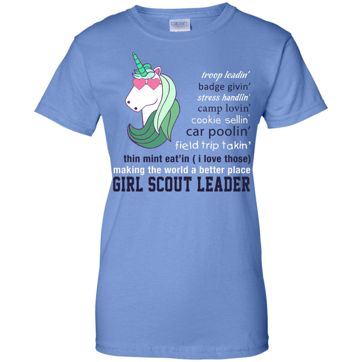 Leader Making The World A Better Place Girl Scouts T Shirt - Gift For Crush