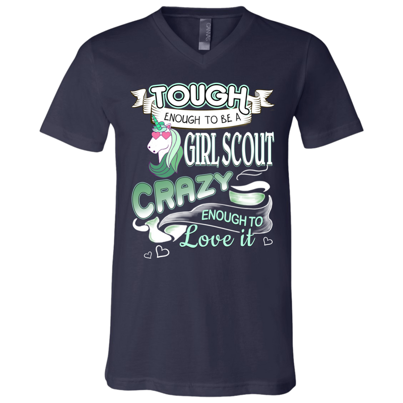 Tough Enough To Be A Girl Scout T Shirt - Gift For Crush