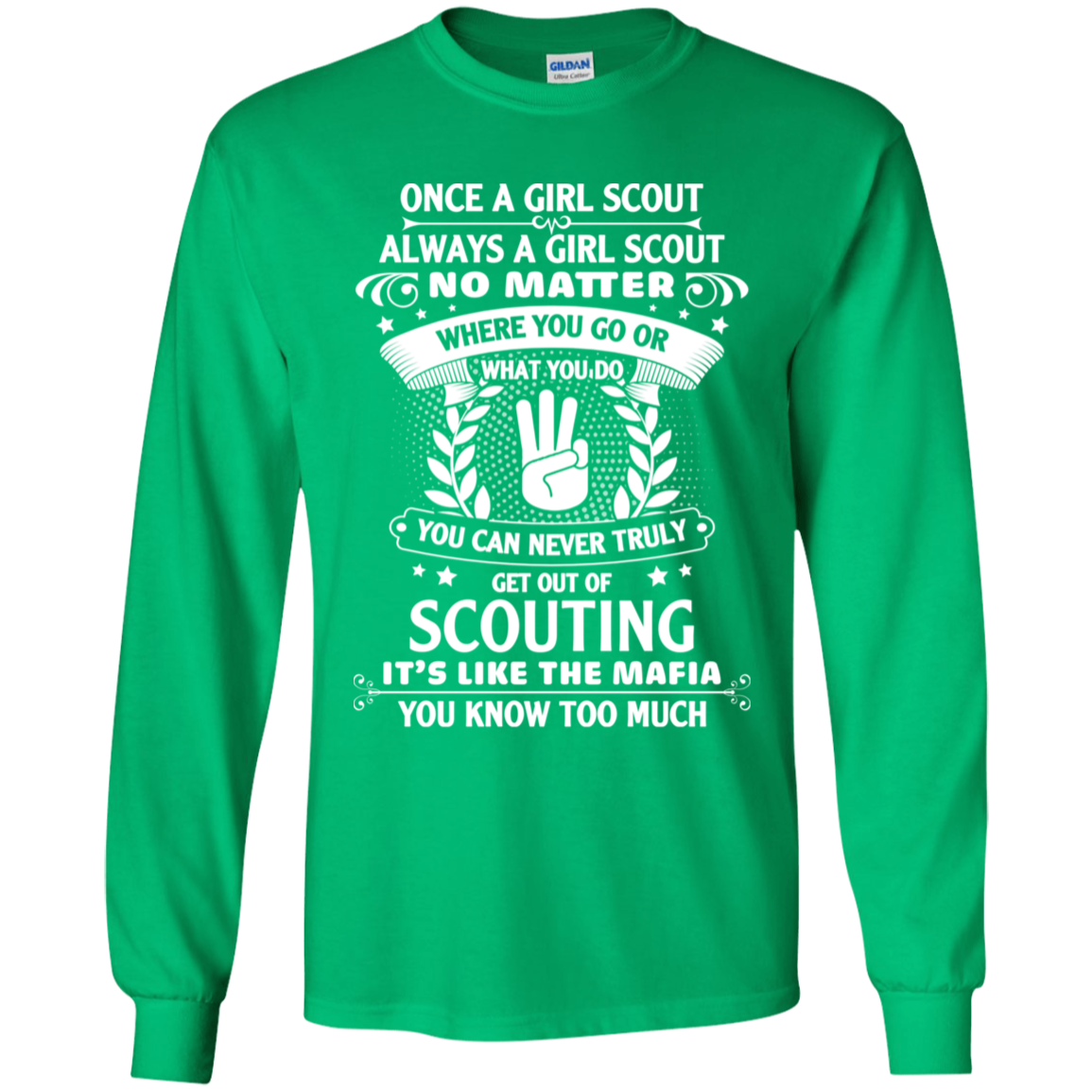 girl scout sweatshirt