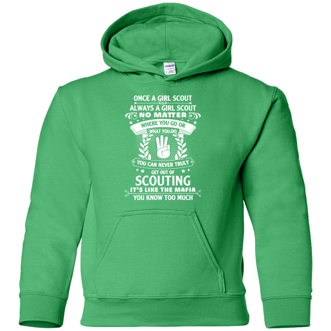 girl scout hoodie