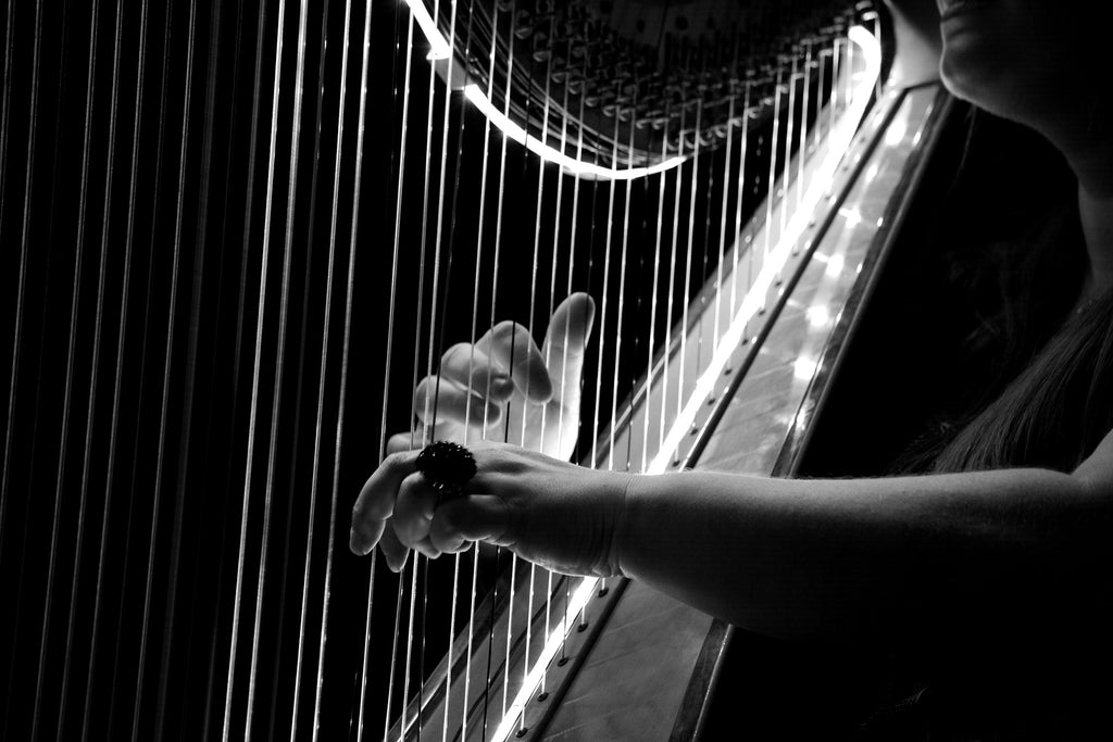 How I changed my favourite music and thereby changed my life - a person playing the harp