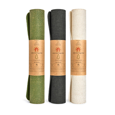 CompleteGrip™ Jute Non-Slip Yoga Mat The most grip you’ve ever experienced in a yoga mat in 30 days or your money back - 4 Best Sustainable Yoga Mats & 5 Materials To Avoid When Buying A Yoga Mat