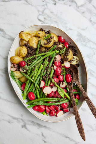 Delicious Recipes To Enjoy This Spring - Spring Asparagus, New Potato & Radish Salad