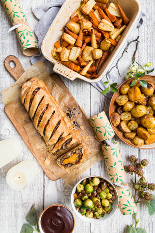 Delicious Vegan Recipes Enjoy At Christmas - Butternut Squash Wellington: A Vegan Extravaganza!