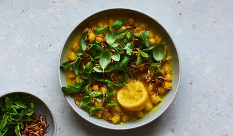 Great Books & Delicious Recipes To Enjoy This Autumn - Quick Chickpea Lemon Stew