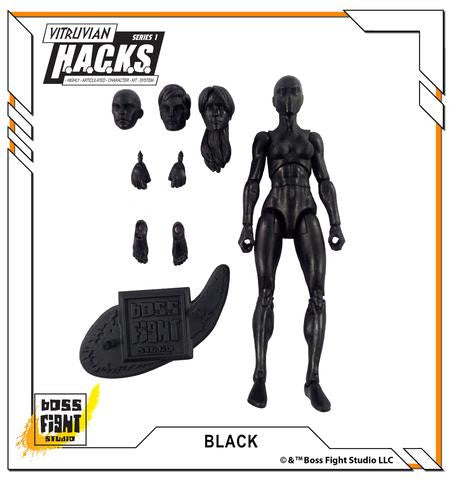 VITRUVIAN H.A.C.K.S. ACTION FIGURE BLANK - FEMALE BODY – All The Cool ...