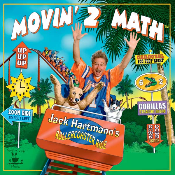 mout zonnebloem Teken Movin' 2 Math CD | Hop 2 It Music