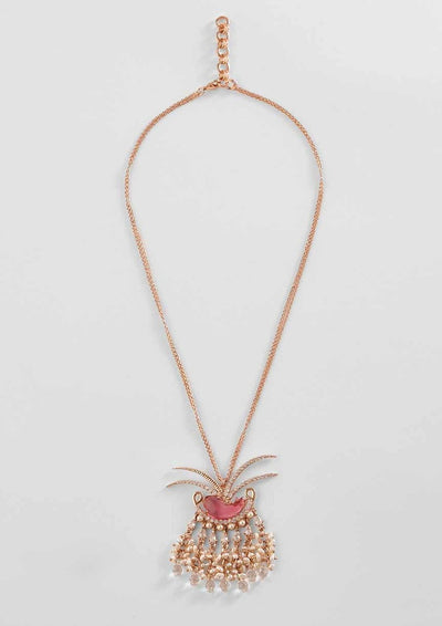 Monki star fish necklace in white | ASOS