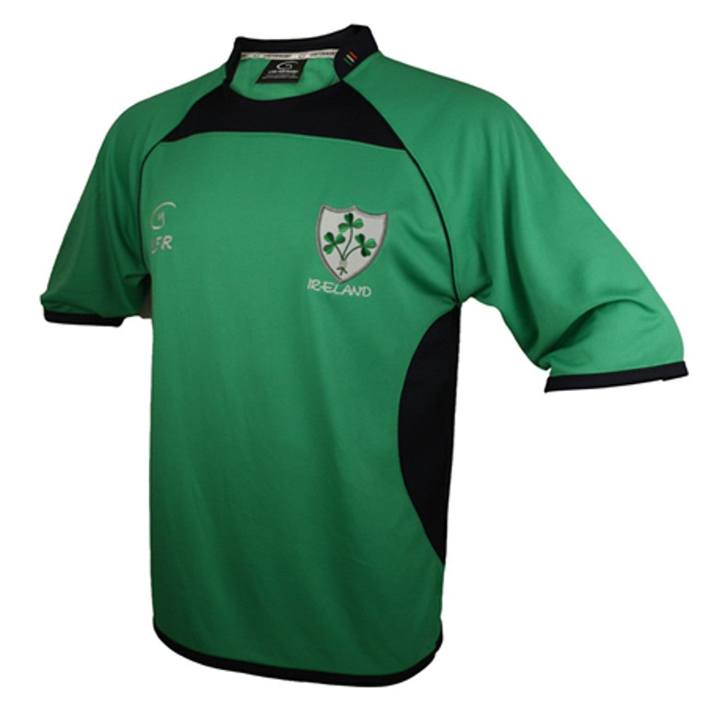 Ireland Rugby Shamrock Tshirt (Green) Celtic Collections