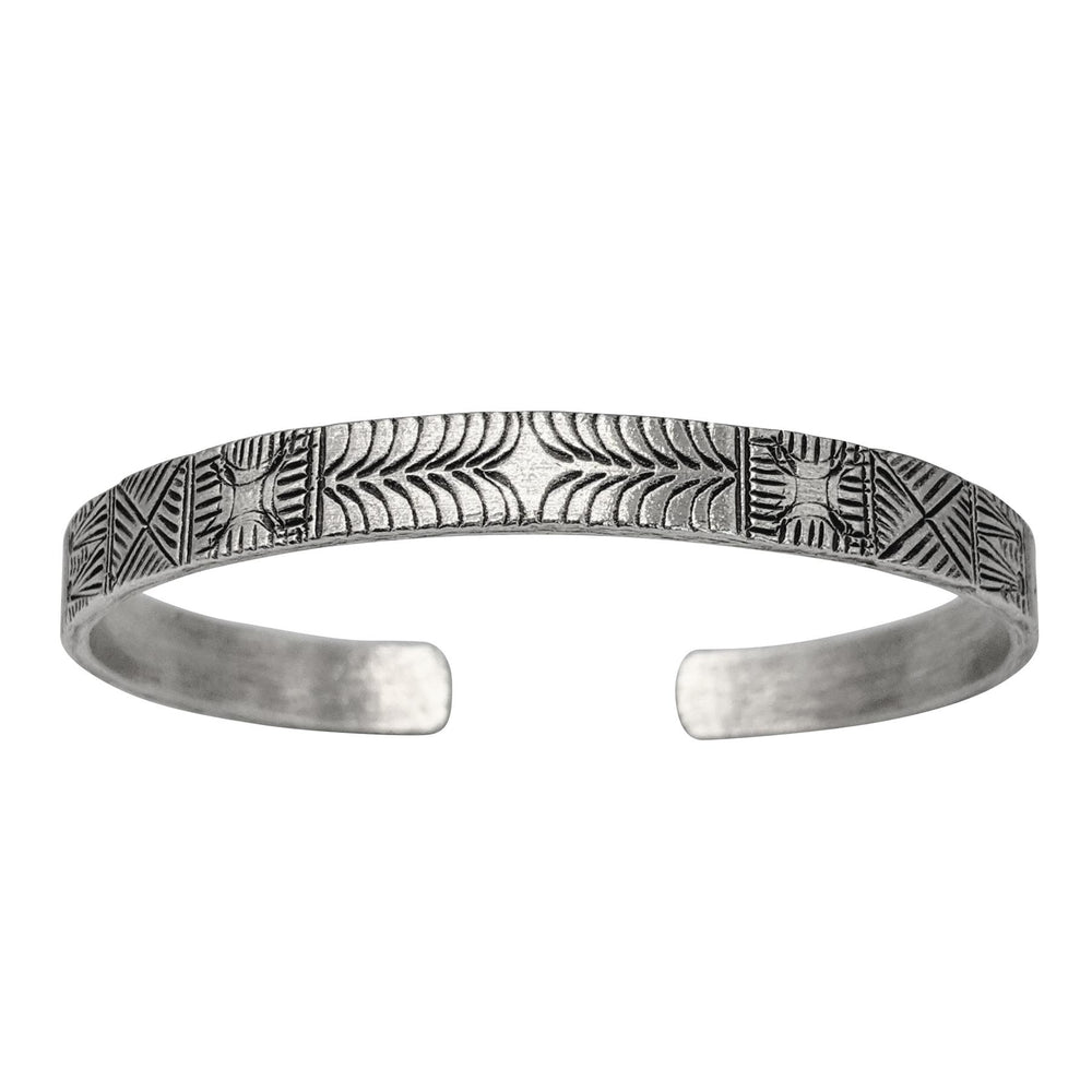 Western Boho Style Silver Color Cuff Bangle Bracelet Inlaid - Temu