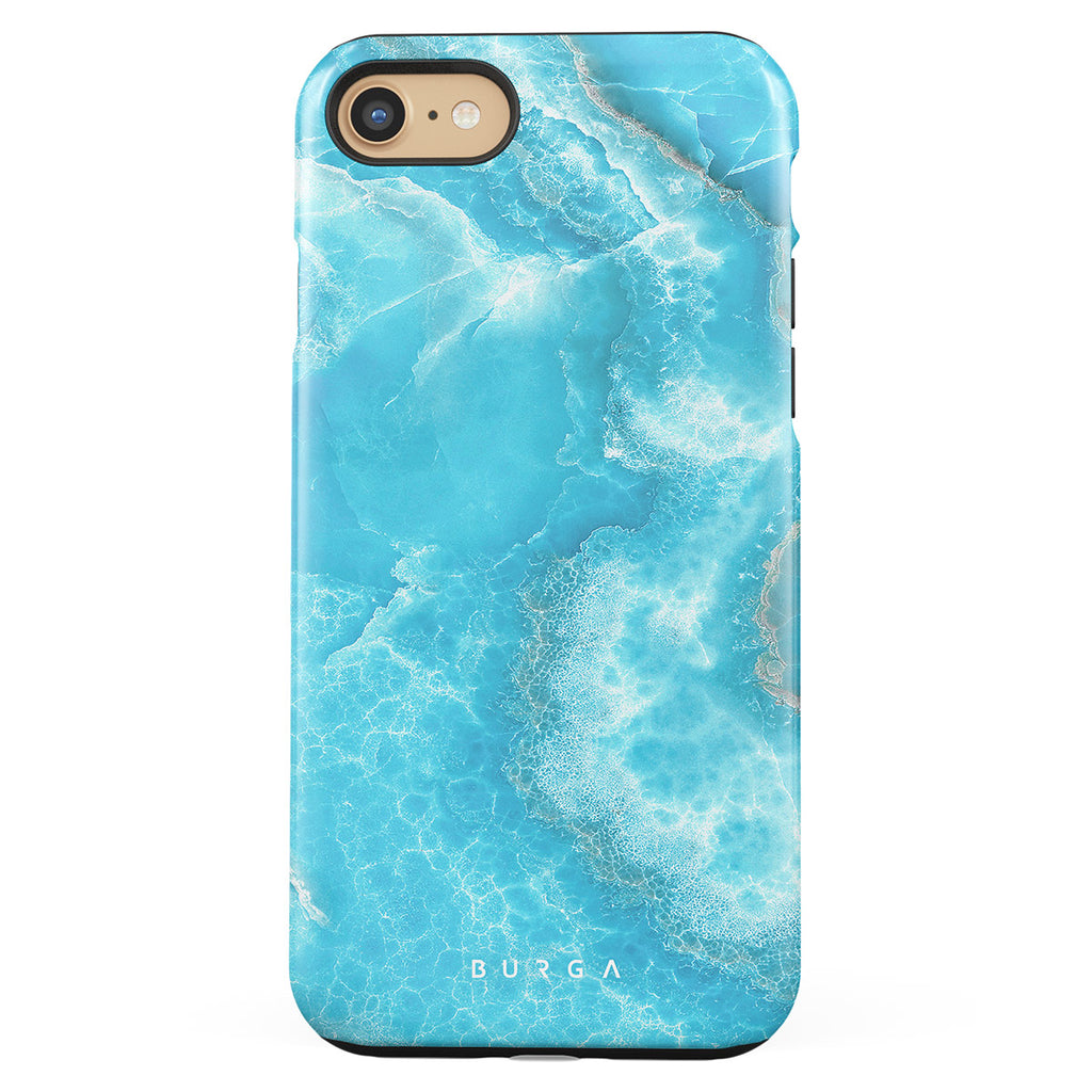 Ocean Waves Blue Iphone Se Case Burga